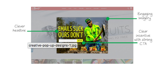 闪亮的弹出窗口