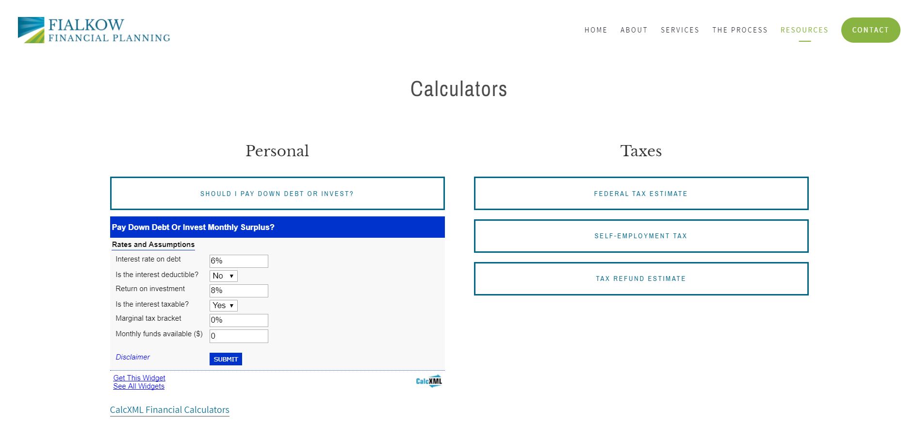fialkow财务规划顾问网站