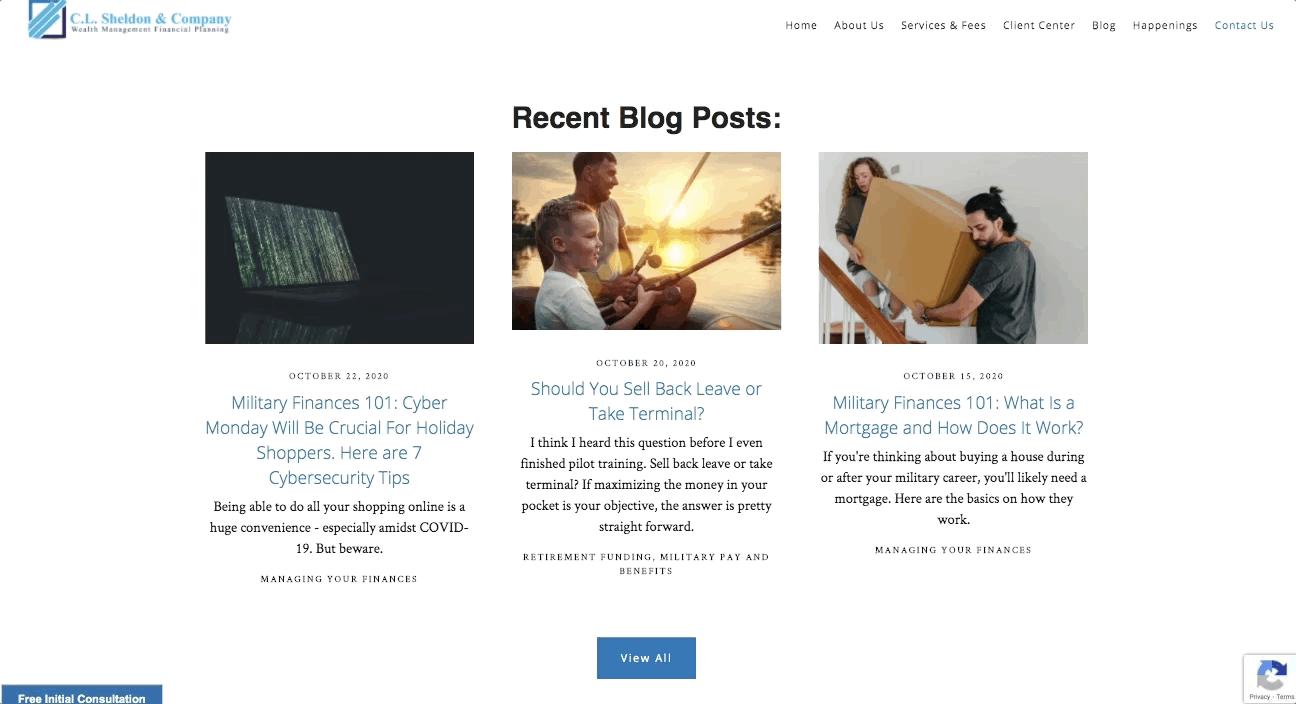 C.L.谢尔顿博客文章