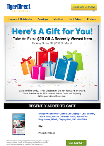 TigerDirect 促銷