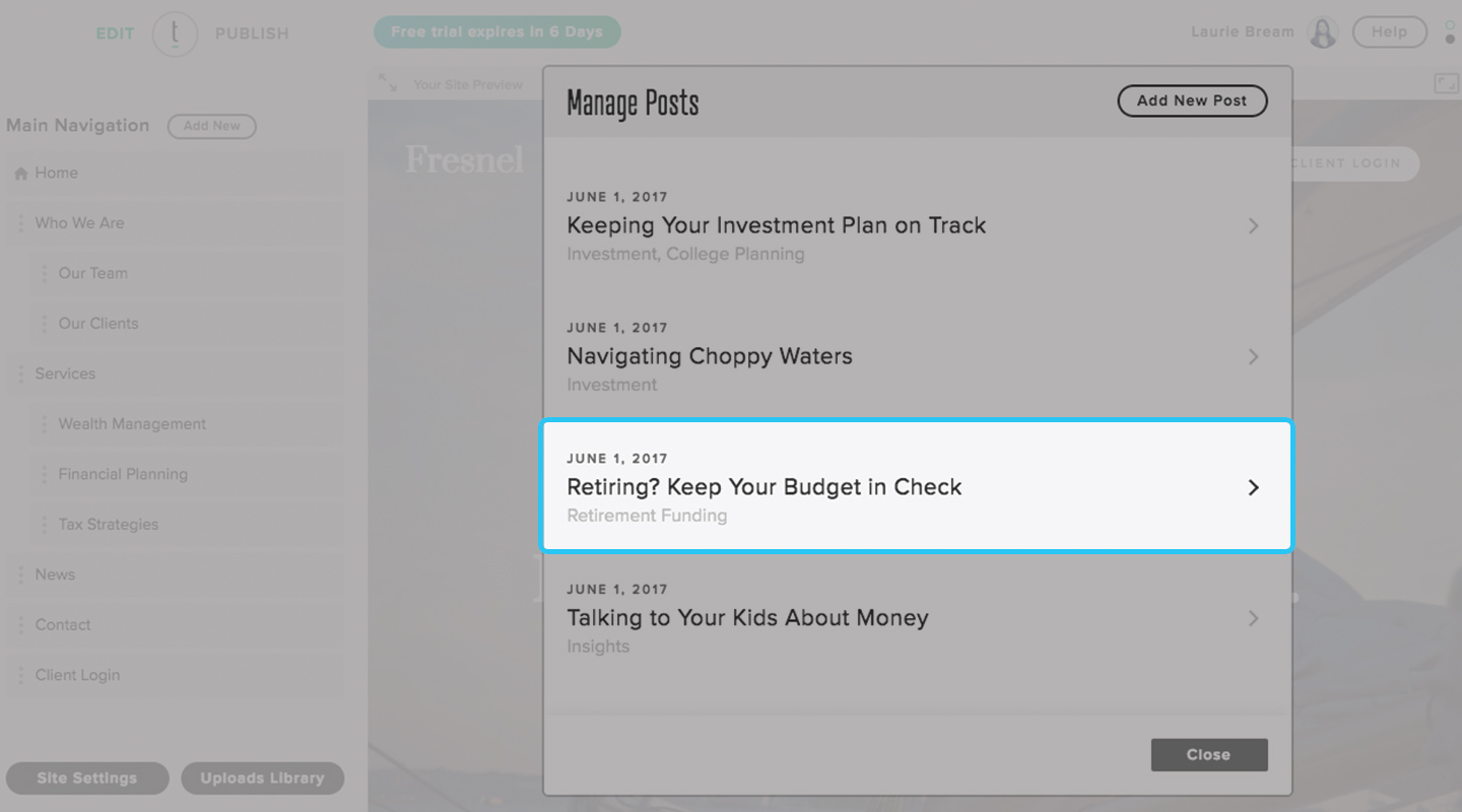 将元数据添加到博客文章