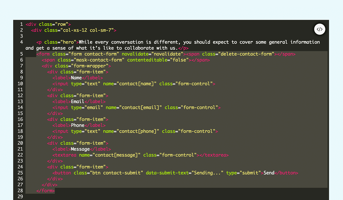 重命名默认表单域