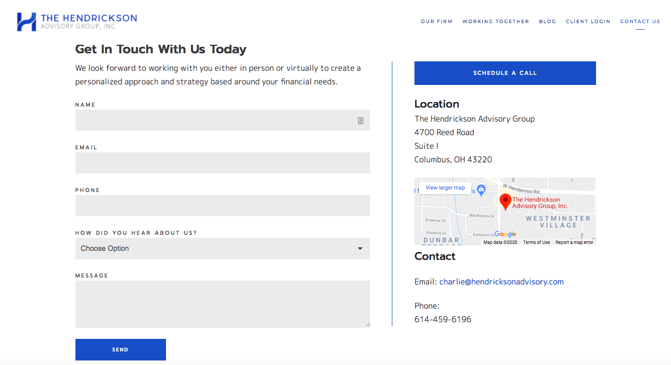 Die Hendrickson Advisory Group