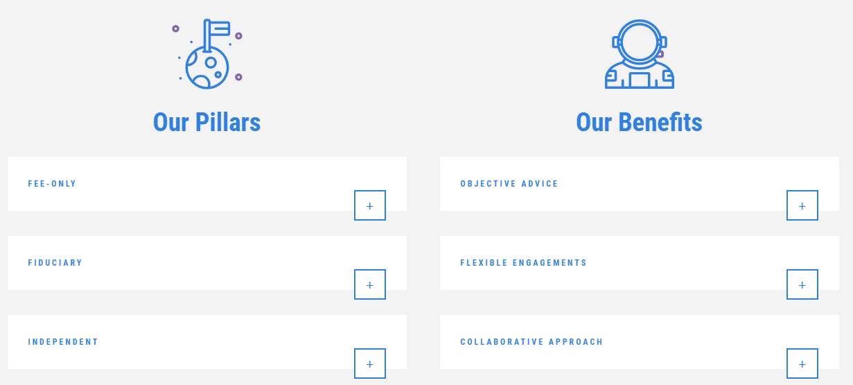 Elemen Halaman Perencanaan Keuangan Impian