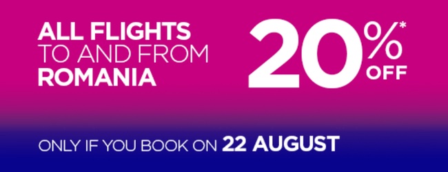 WizzAir 的限时促销示例 – 仅一天有效