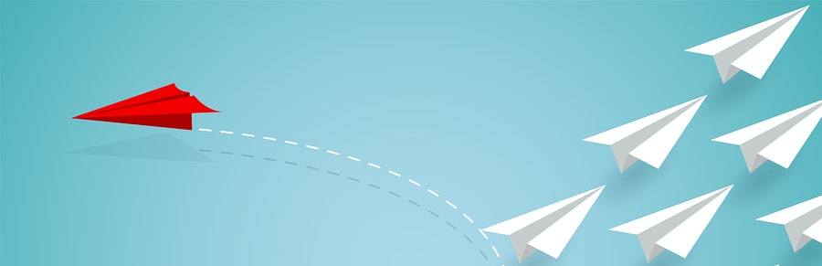 bigstock Red Paper Plane Changing Direc 296375401 min