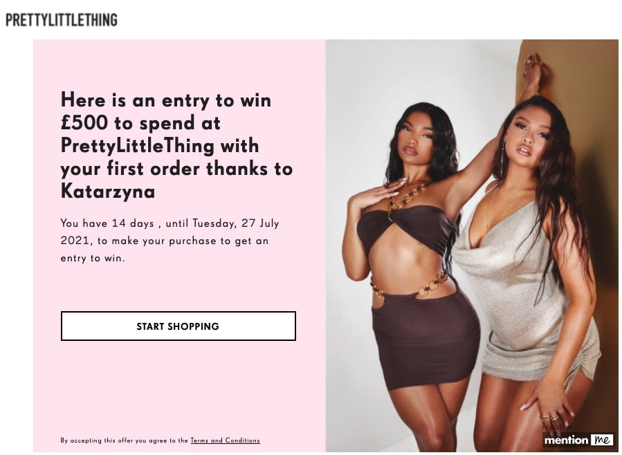 漂亮的小東西推薦獎勵