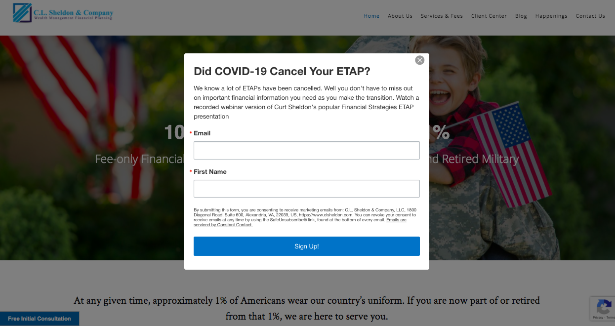 م. شيلدون وشركاه CTA