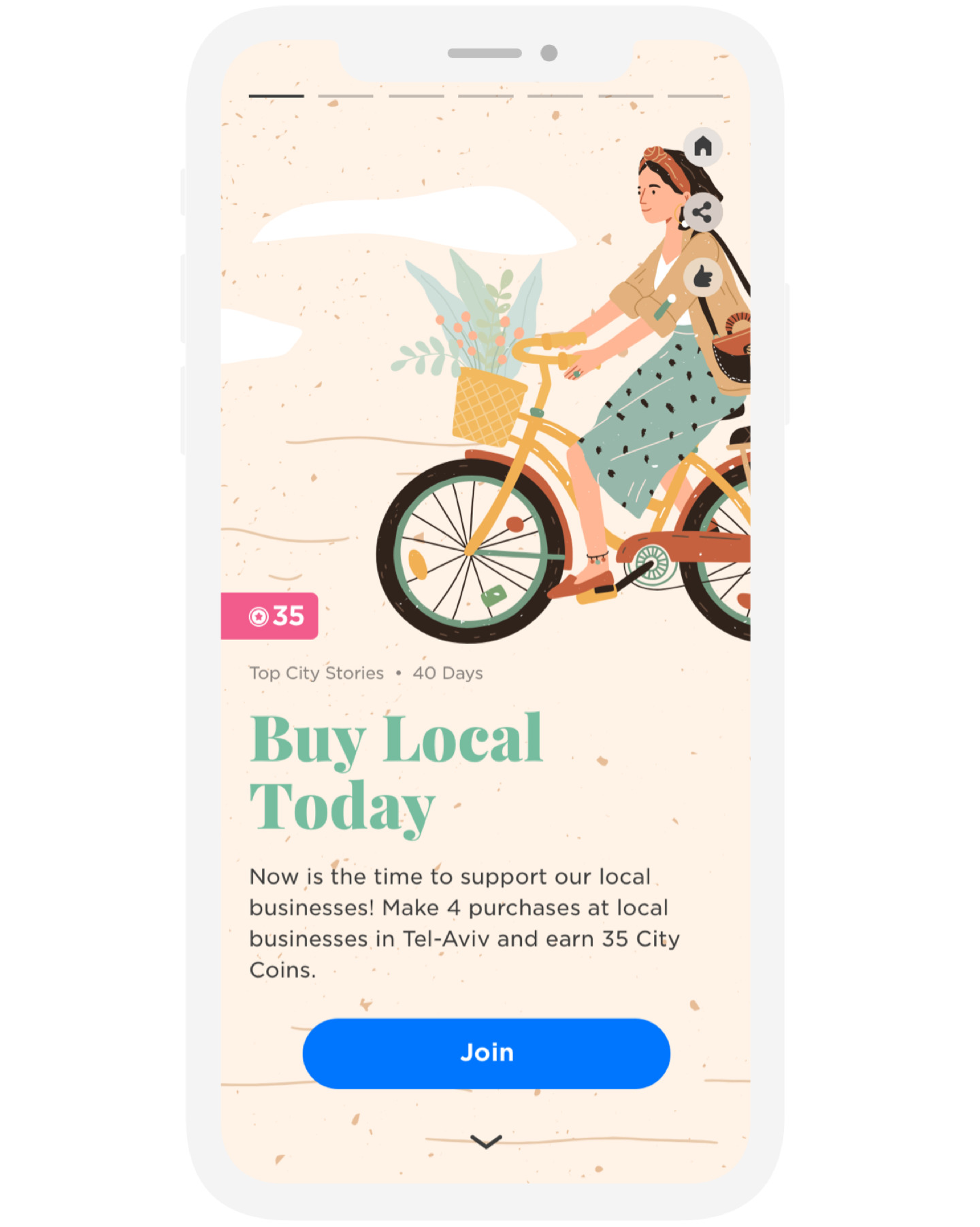 Yerel alışverişçilere meydan okuma – promosyon oyunlaştırma örneği