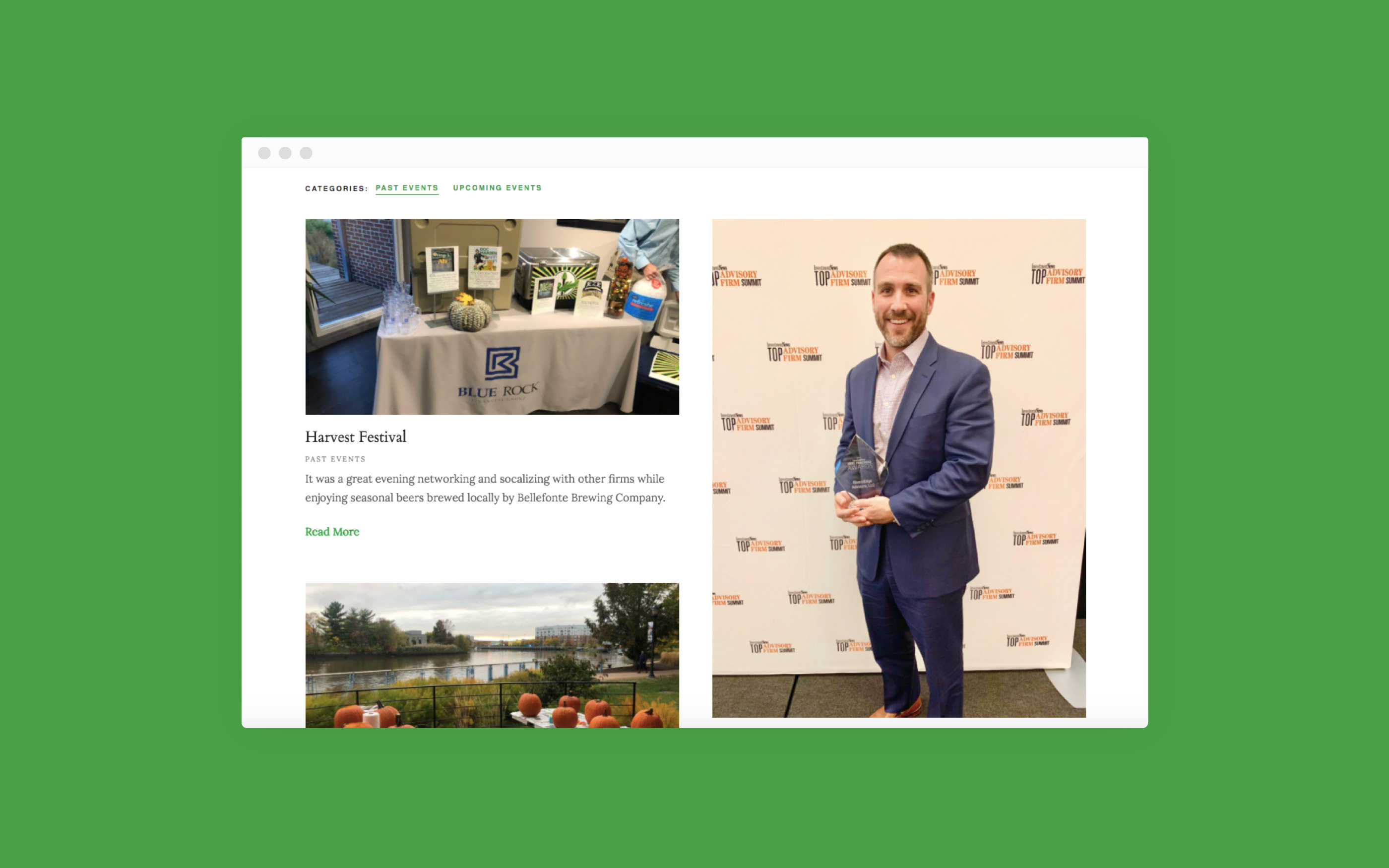 RiversEdge-Ereignisse