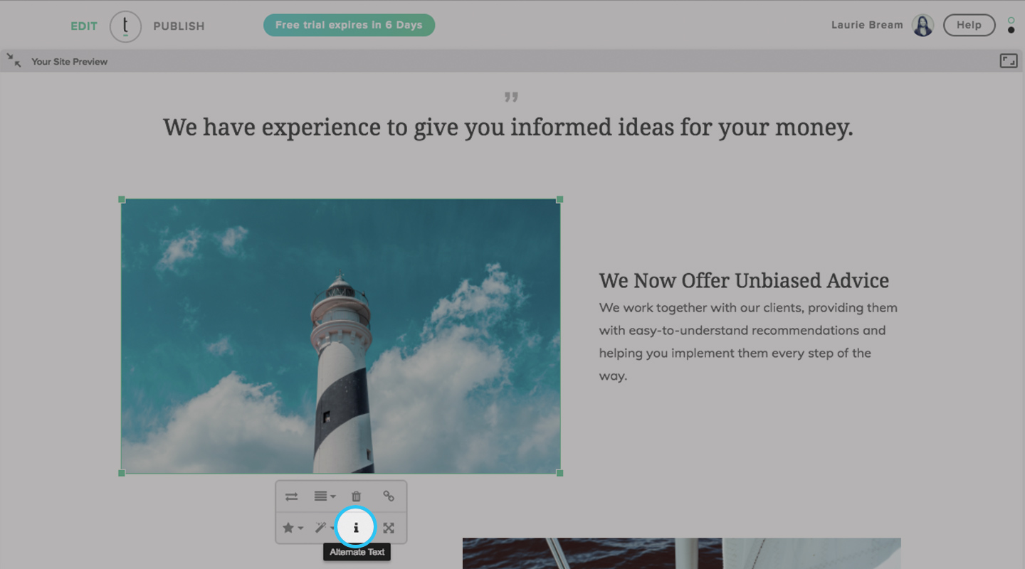 Jak dodać tekst alternatywny do obrazów