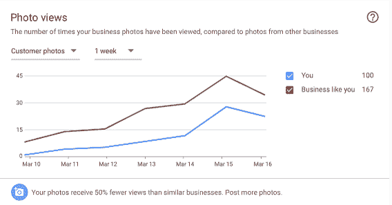 Fotos-Insight Google My Business