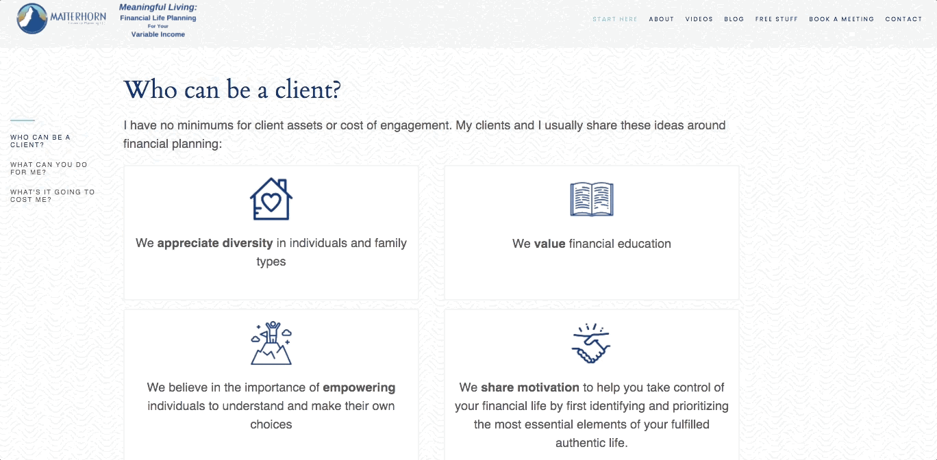 Starten Sie hier die Seite für Matterhorn