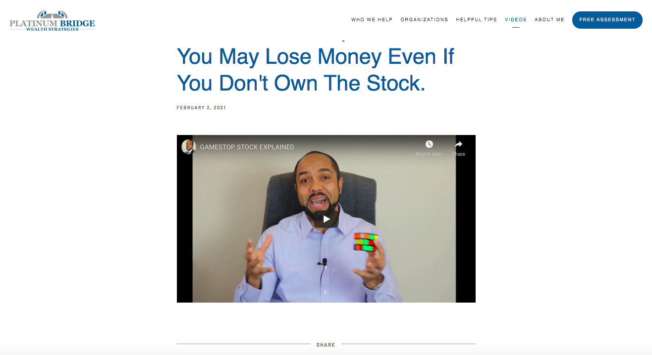 Video zum Spielstopp