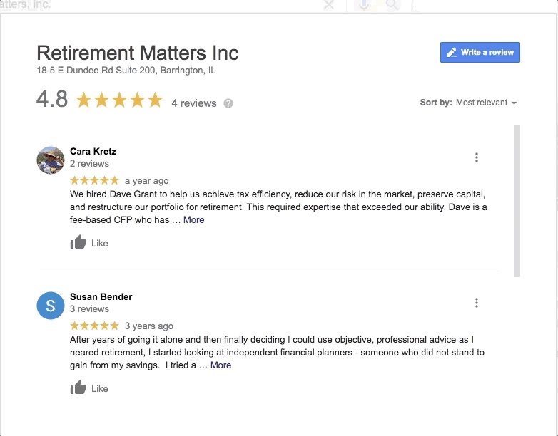 Retirement Matters Rezensionen