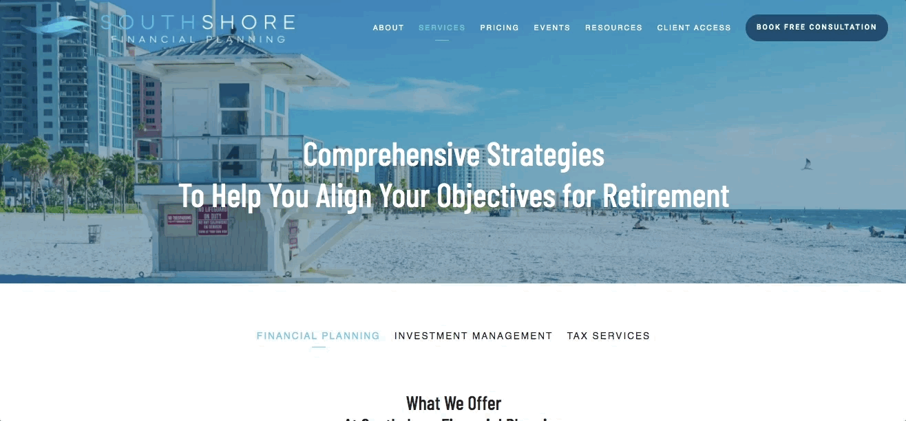 Seite Finanzplanungsservice