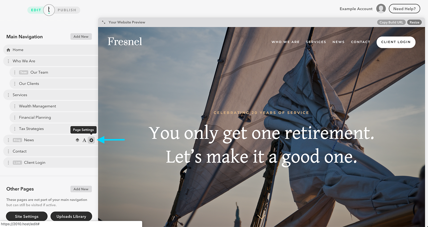 Hinzufügen von Kategorien zu Ihrem Blog