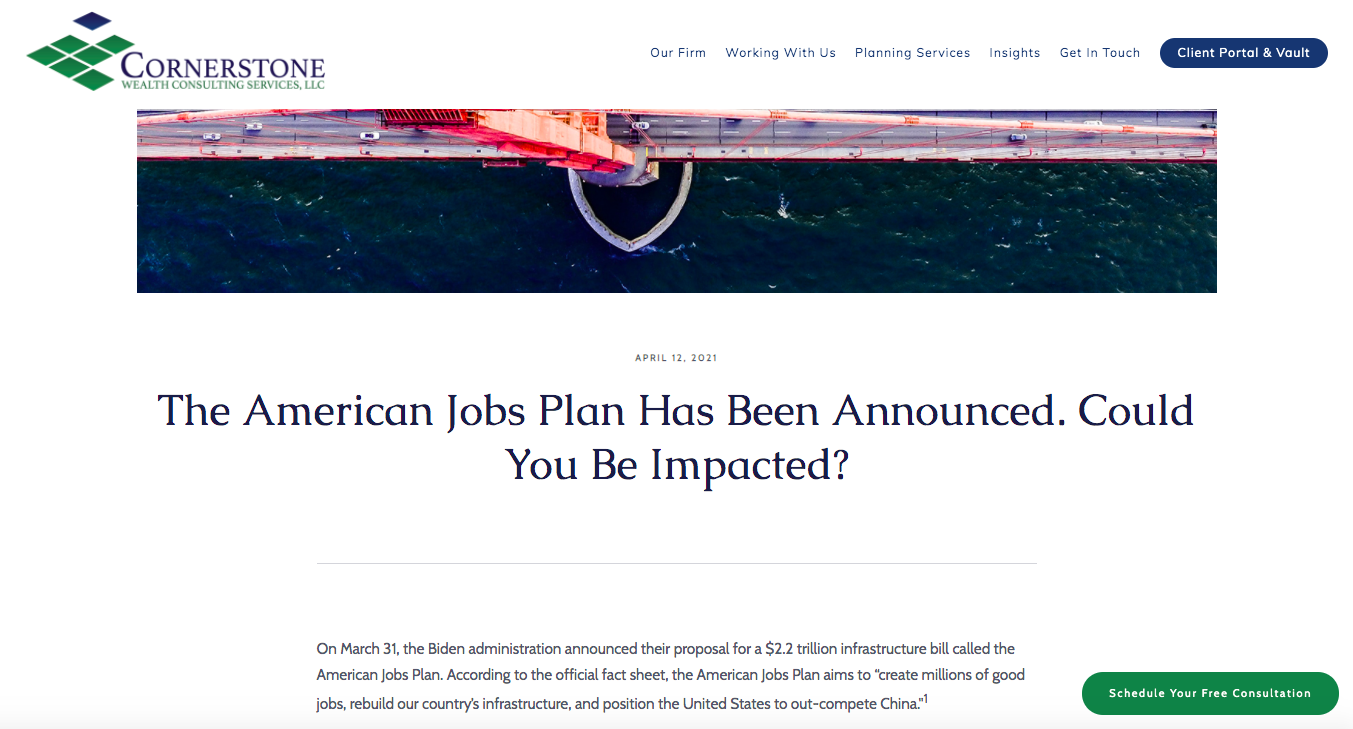 Cornerstone Wealth-Blog