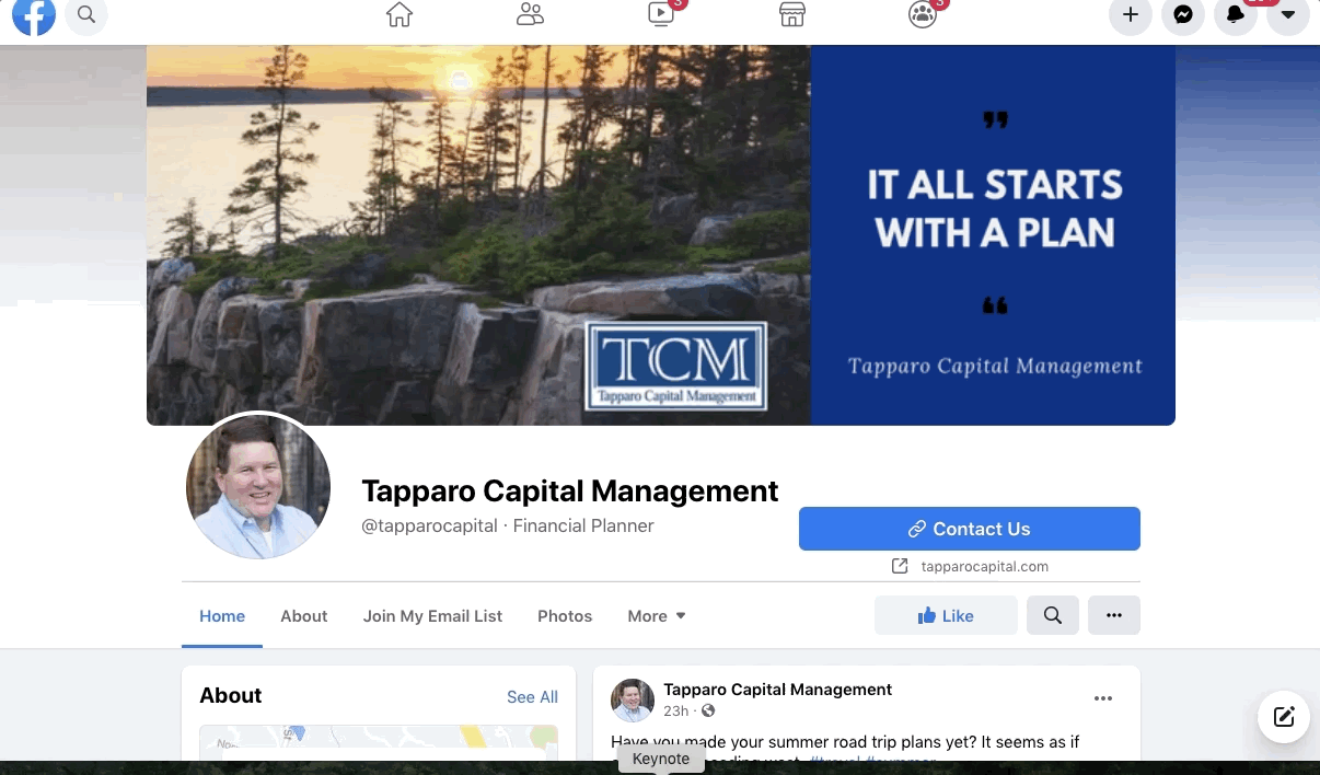 Tapparo Hauptstadt Facebook