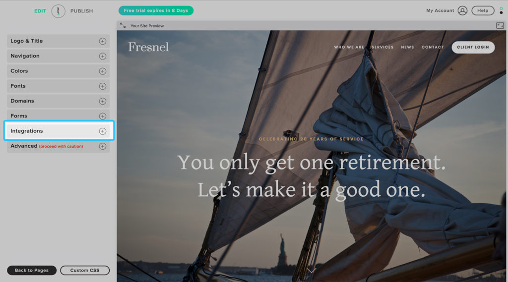 菲涅耳积分示例