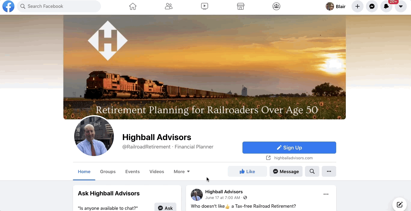 高球顾问 Facebook