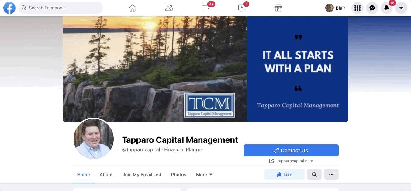 Tapparo Capital Management Facebook