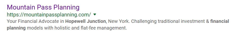 Exemplu de meta-descriere pentru planificarea pasului montan