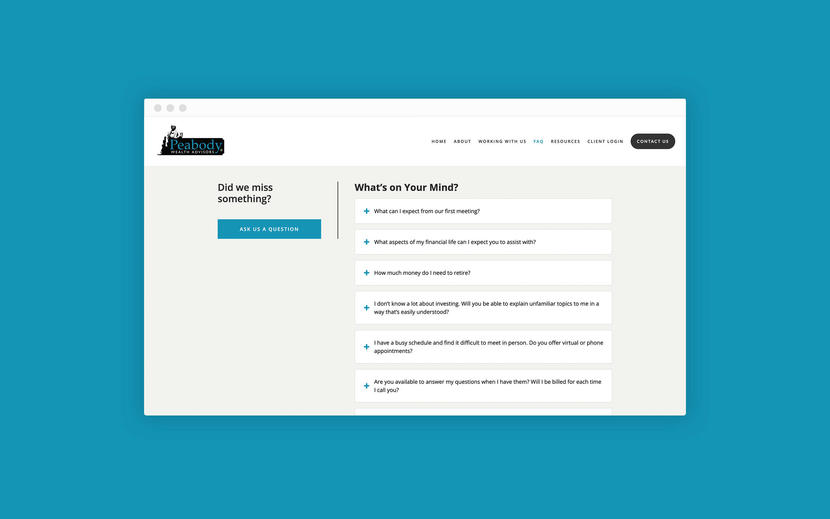 Peabody-Wealth-Advisors-FAQ
