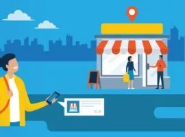 ความคล่องตัวของ CX นั้นแสดงให้เห็นโดยผู้หญิงคนหนึ่งที่มีสมาร์ทโฟนอยู่ถัดจากร้านที่มีนักช็อปอีกสองคน