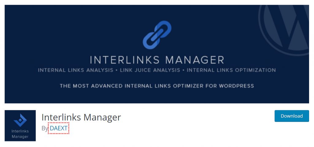Interlinks Manager WordPress-Plugin