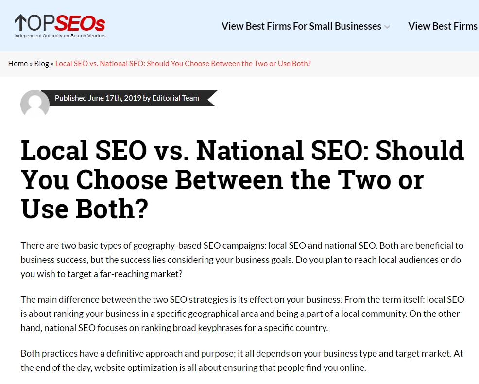 ใช้คีย์เวิร์ดในช่วงต้นของเนื้อหา