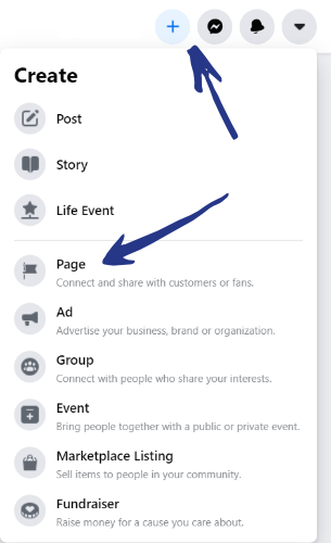 페이스북 생성 페이지