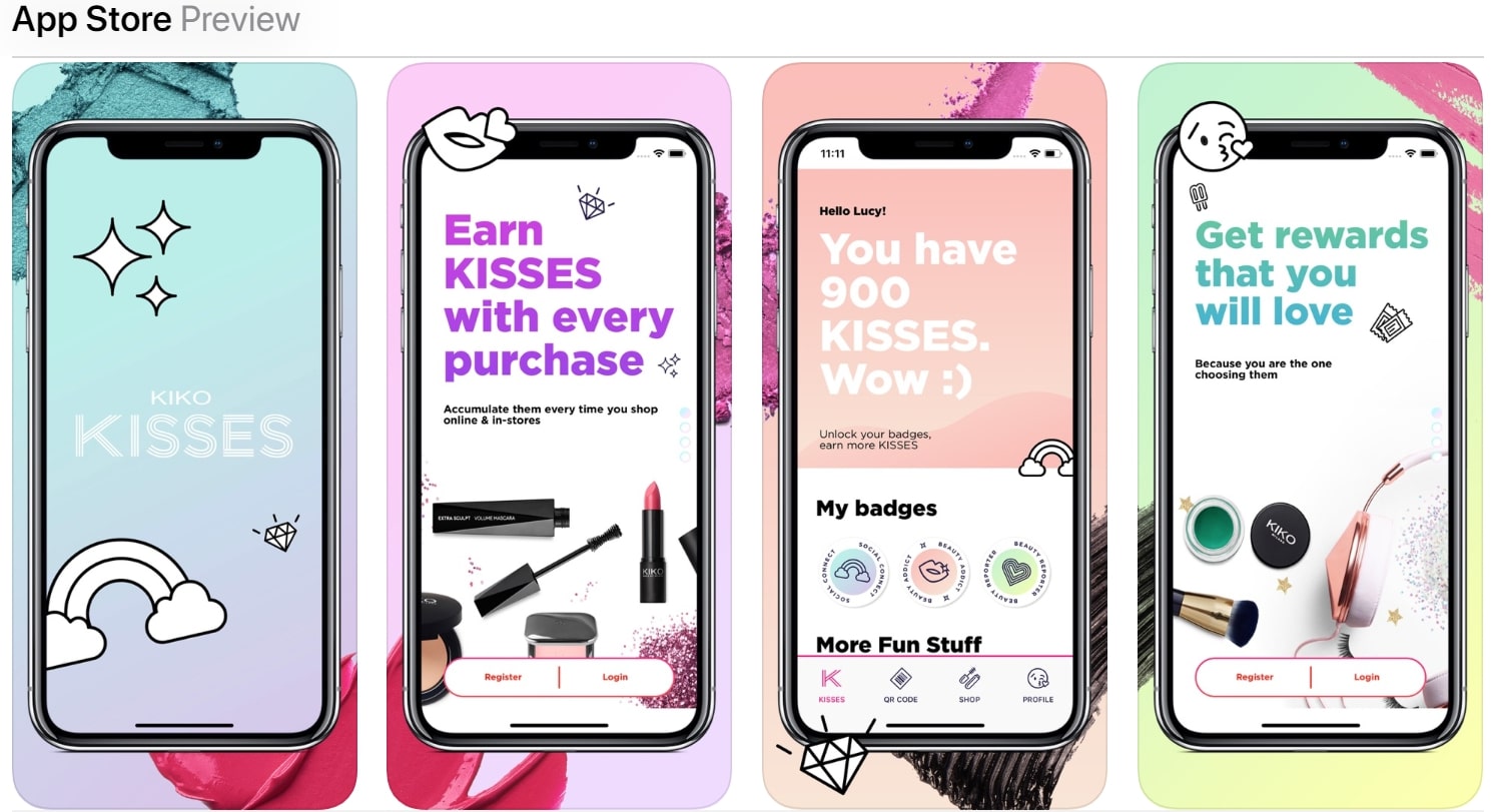 Kiko Kisses 的遊戲化忠誠度計劃