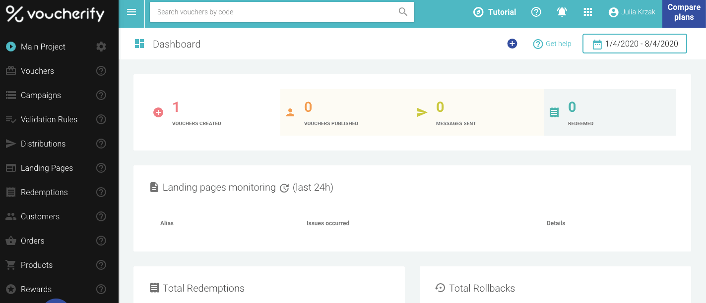 ギフトカードキャンペーンの作成