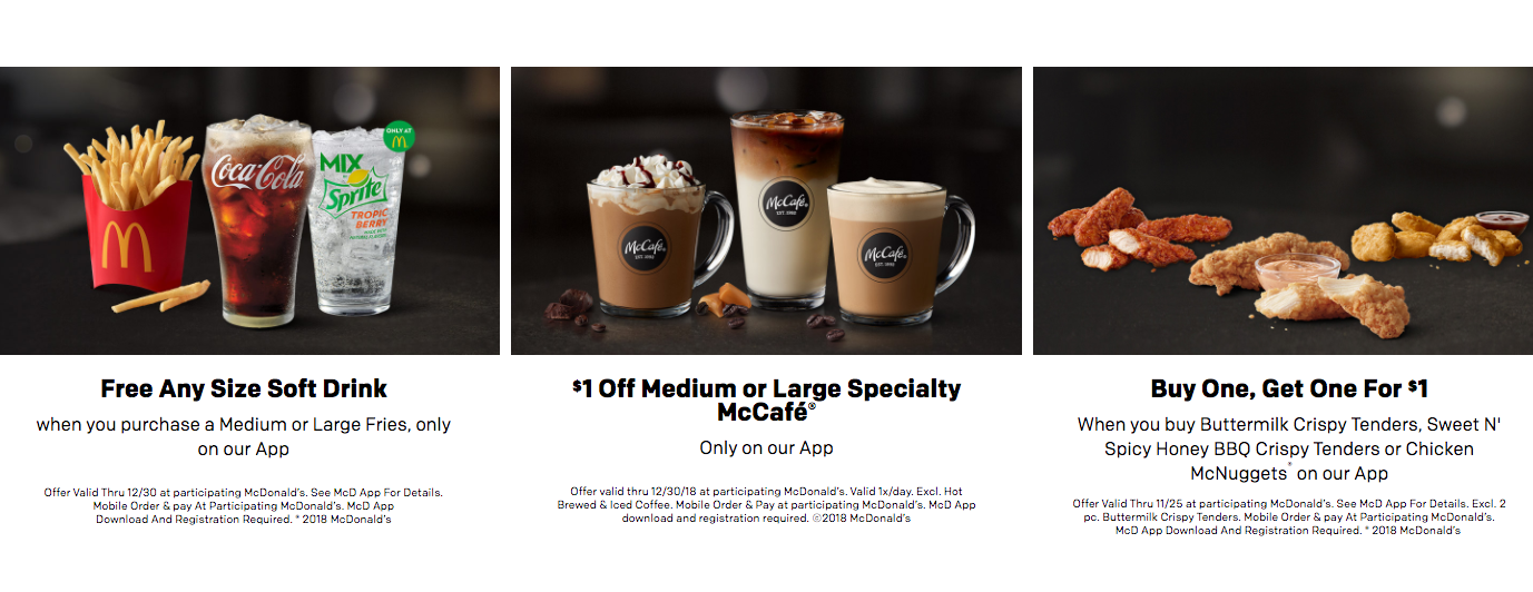 麥當勞的產品捆綁