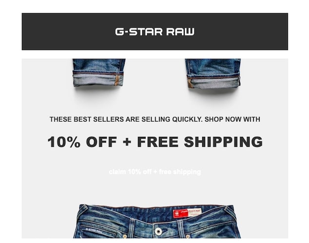 G-STAR RAW - %10 indirim ve ücretsiz kargo