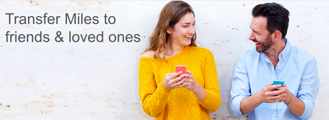 โปรแกรมสมาชิก Miles&more - การโอนคะแนน