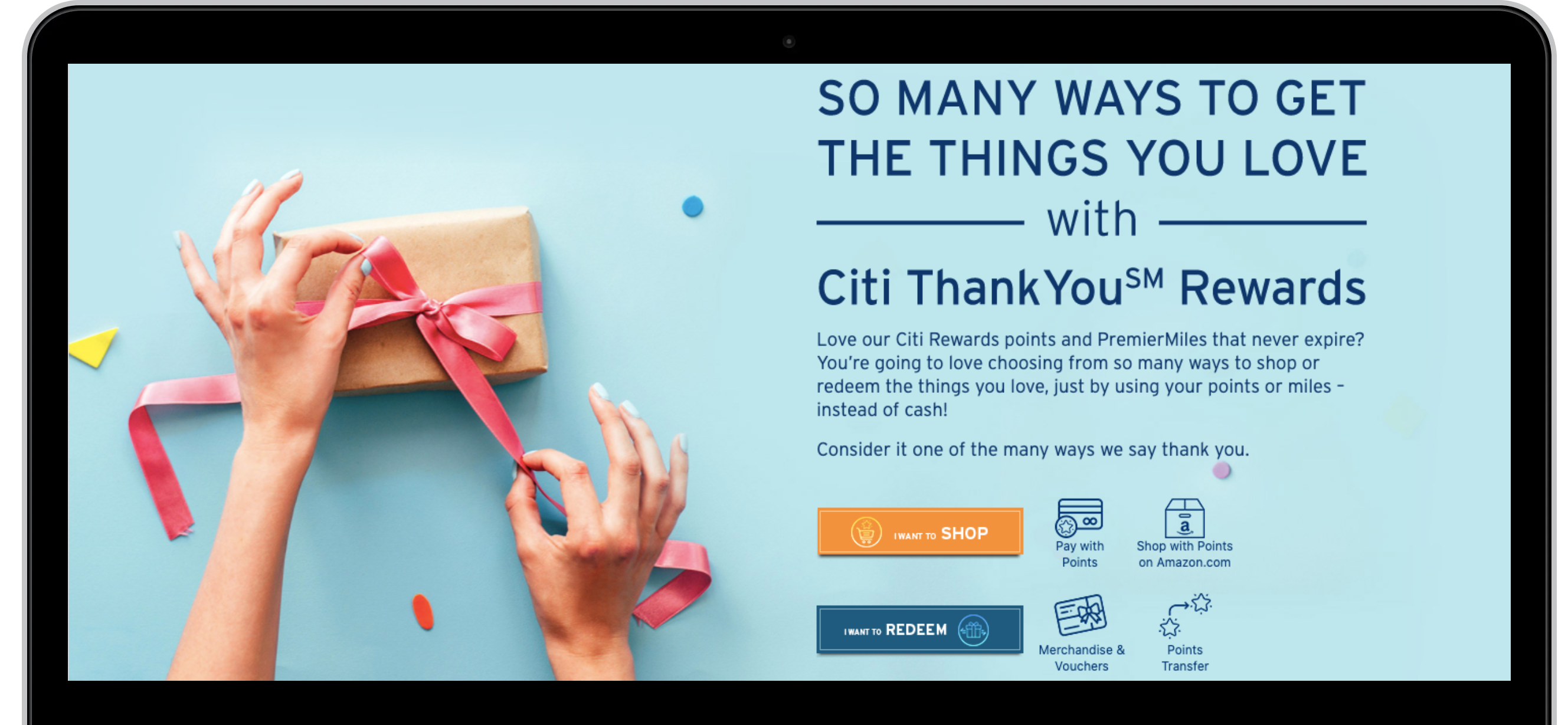 Citibank ขอบคุณ Loyalty Program