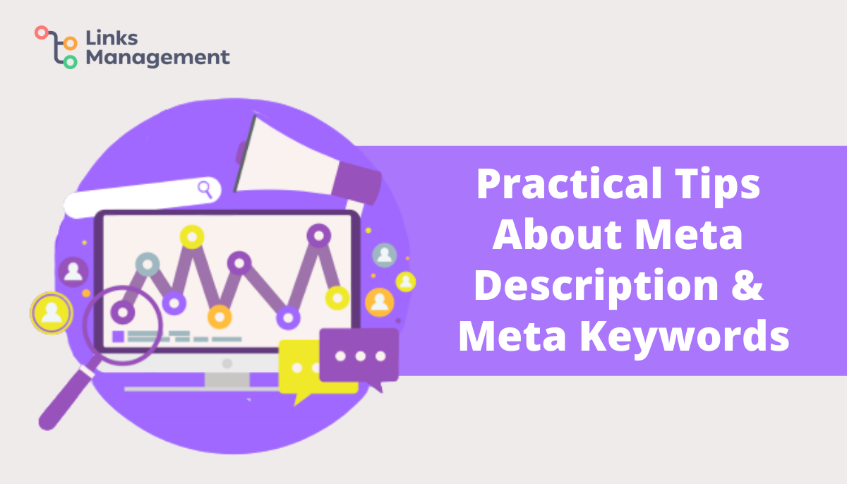 Meta descrição e meta palavras-chave