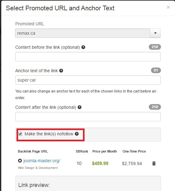 Link Nofollow o Dofollow