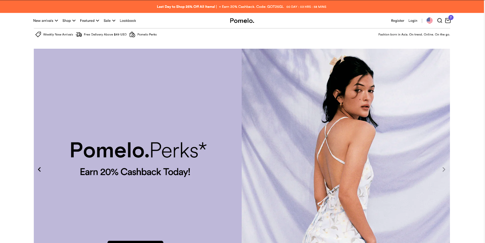 Pomelo Fashion Dicount นาฬิกาจับเวลา