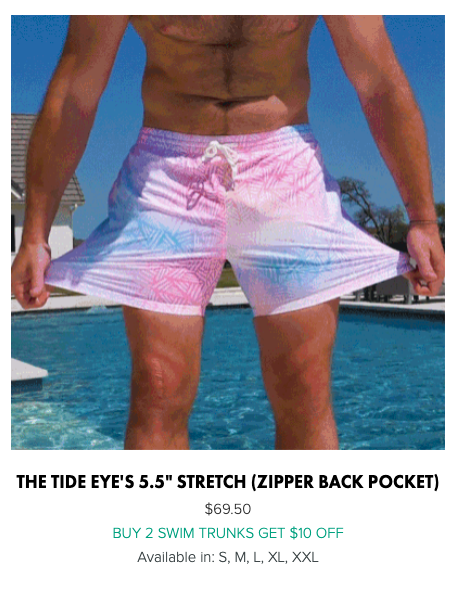 กฎของ Chubbies bogo