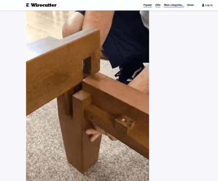 Ürün inceleme makalelerinde animasyon ve video.