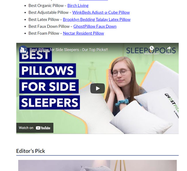 ตรวจสอบไซต์ที่มีเนื้อหาวิดีโอต้นฉบับ