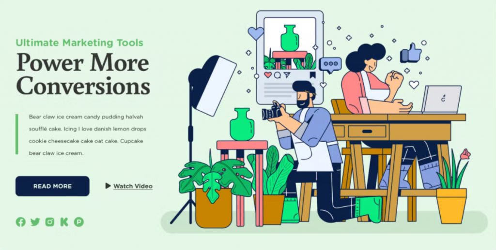 Buat persona unik yang mewakili merek Anda