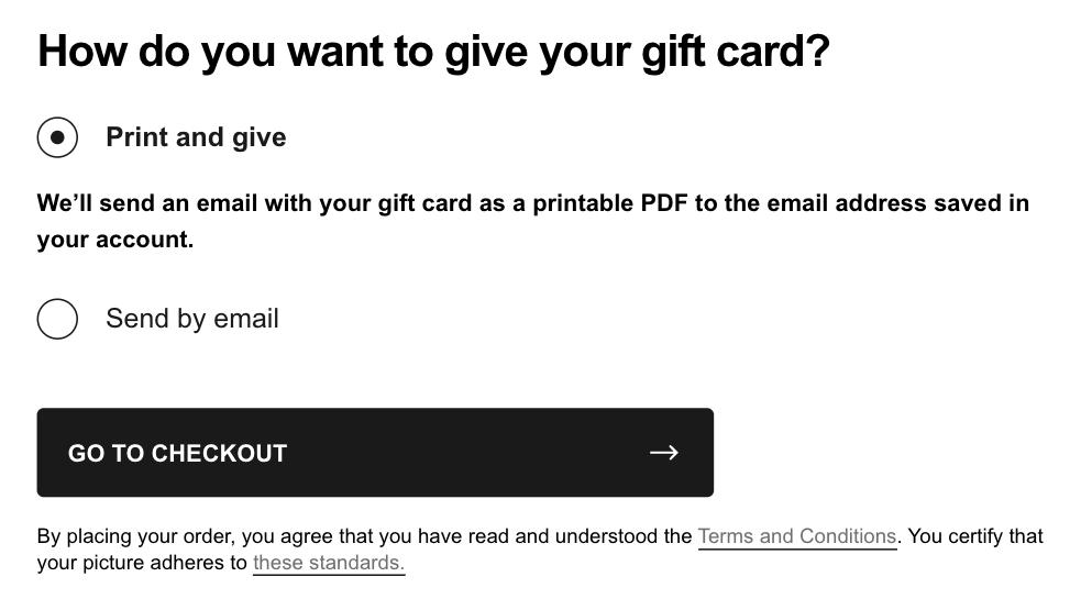 Zalando wählt Kartenversand
