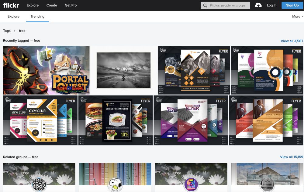 Darmowe obrazy Flickr dla bloga