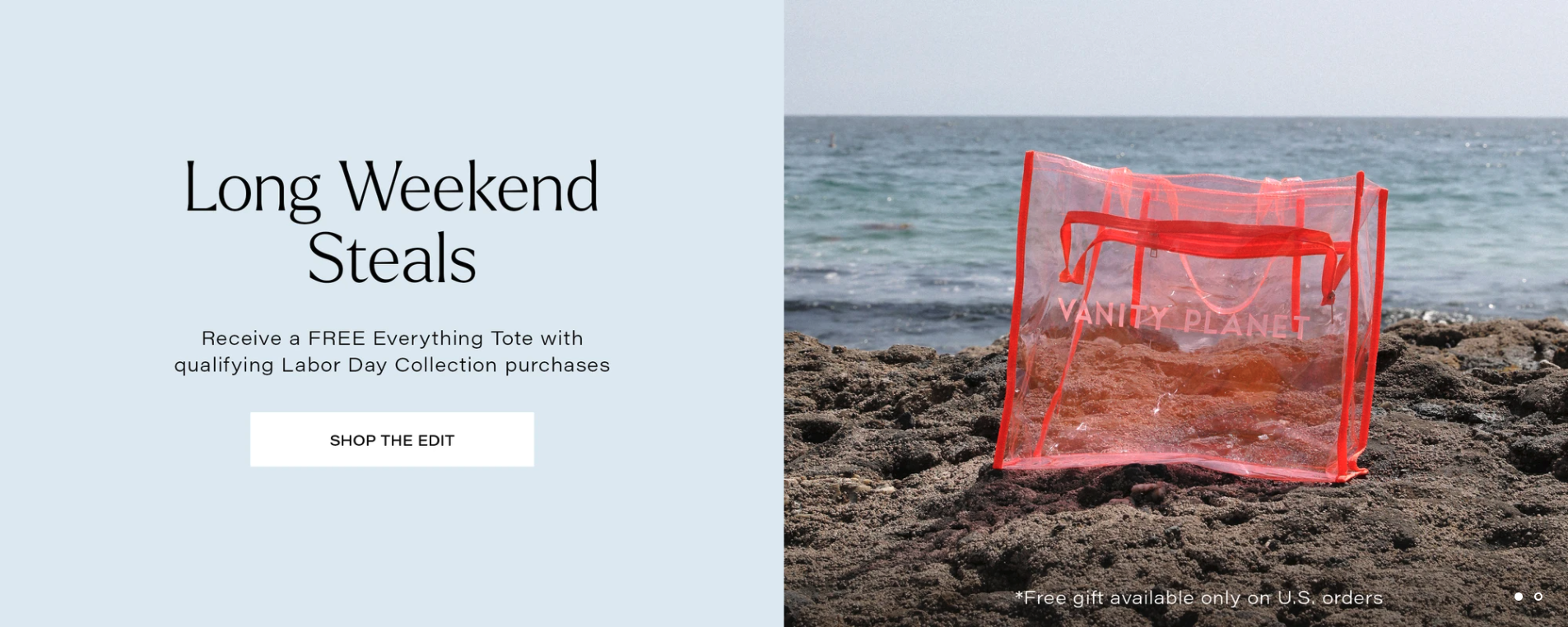 Kostenlose Tasche von Vanity Planet