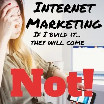 Marketing su Internet: se lo costruisco verranno... No!