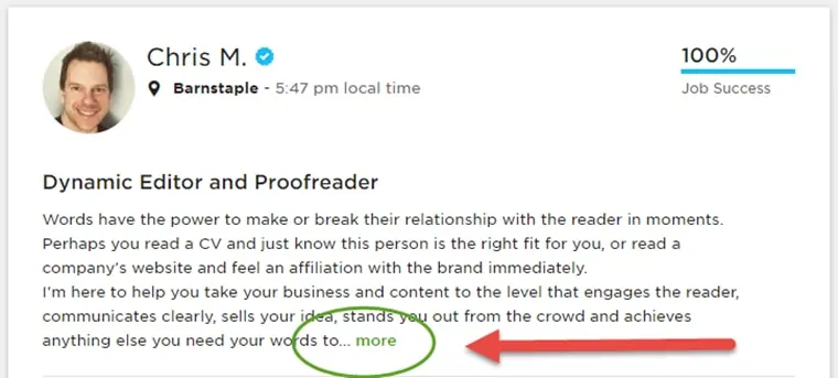 Convertirse en un escritor independiente en Upwork